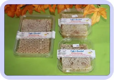verpackter Wabenhonig